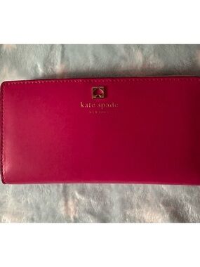 kate spade Hot Pink Leather Wallet